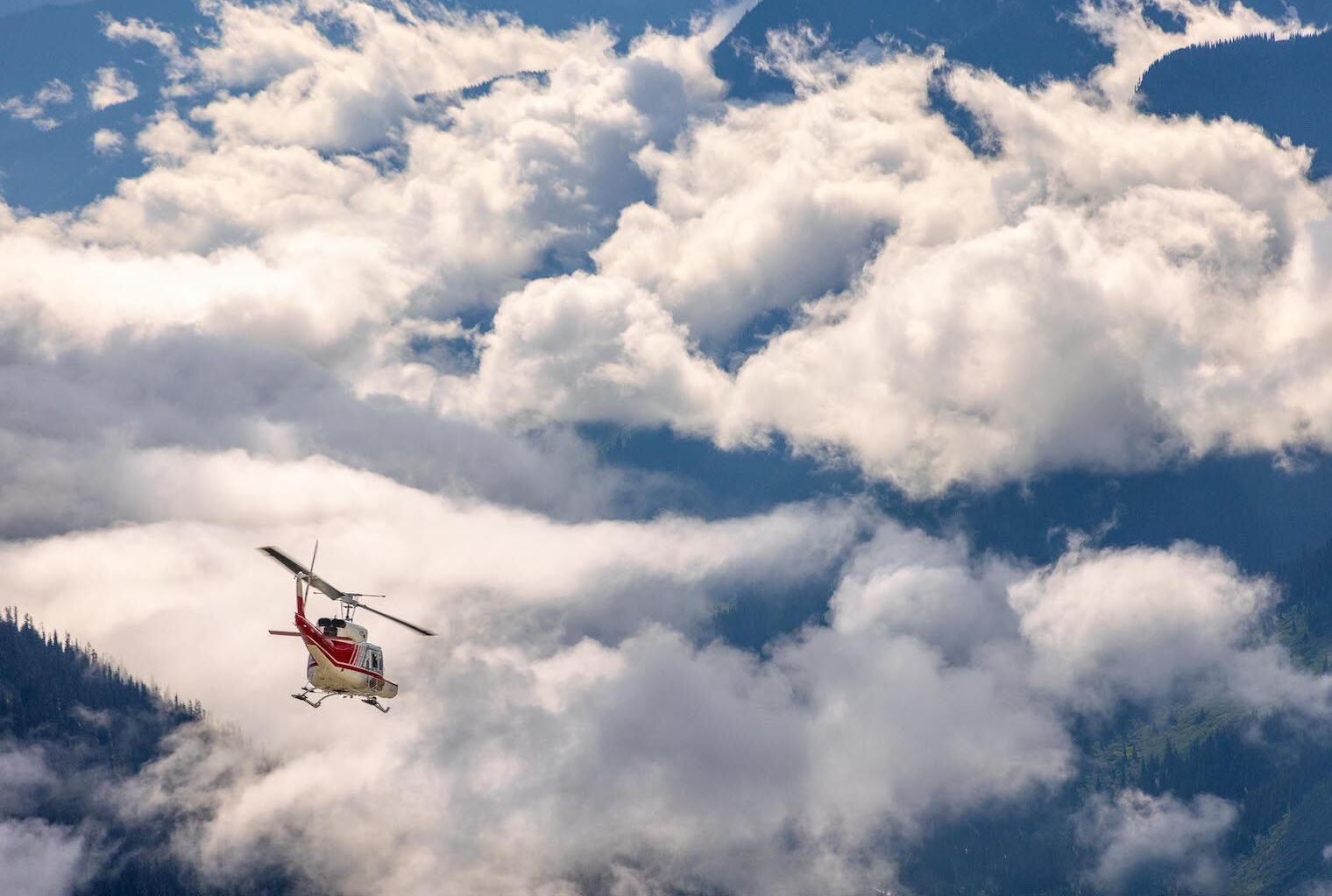 CMH heli Hiking