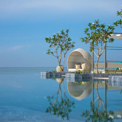 A beach resort like no other.