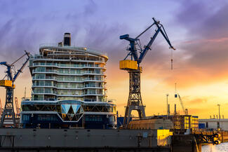 Cruise Ship Dry Dock
