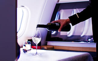 Wine in the skys