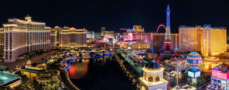 Las Vegas Strip at night