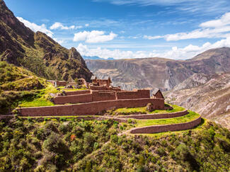 Inca ruins of Raqaypata