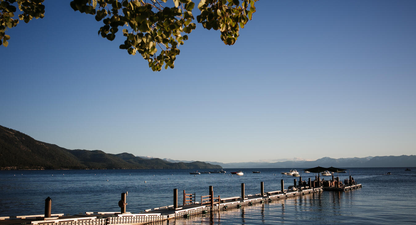 The Peir at the Hyatt lake Tahoe
